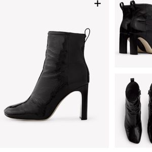 Rag and Bone Ellis Boot Sz 38 Patent Leather